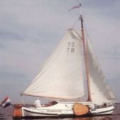 ingezonden door D.N. Wouters te Huizen - 'De Hindeloopen' augustus 2001 op het Sneekermeer